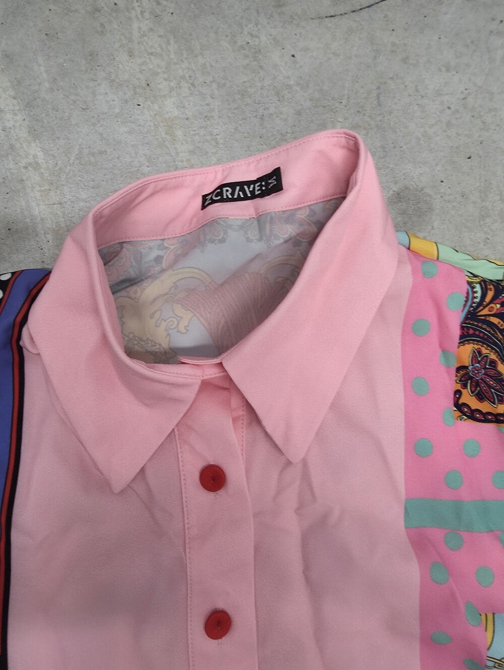 Zcrave Nolita BLOUSE Size Medium - Picture 4 of 8